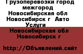 Грузоперевозки город межгород - Новосибирская обл., Новосибирск г. Авто » Услуги   . Новосибирская обл.,Новосибирск г.